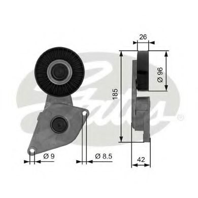 Ролик ремня генератора GATES T38464