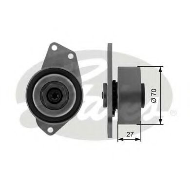 Ролик ремня генератора GATES T38474