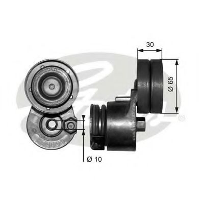 Ролик ремня генератора GATES T38482