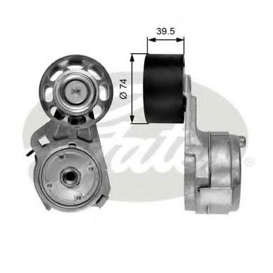 Ролик натяжной ремня генератора GATES T38582