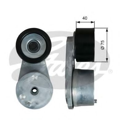 Ролик натяжной ремня генератора GATES T38607