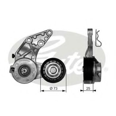 Ролик ремня генератора GATES T39067