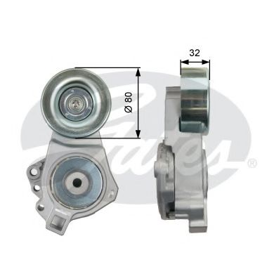 Ролик ремня генератора GATES T39098