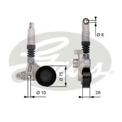 Ролик ремня генератора GATES T39099