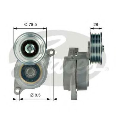 Ролик ремня генератора GATES T39103
