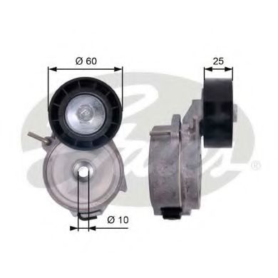 Ролик ремня генератора GATES T39126