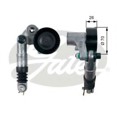 Ролик ремня генератора GATES T39216