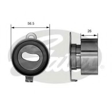Натяжной ролик ремня ГРМ GATES T41011