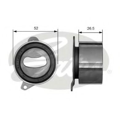 Натяжной ролик ремня ГРМ GATES T41029