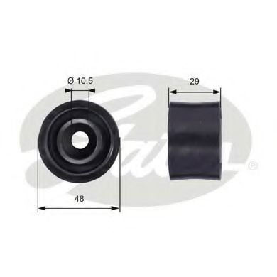 Обводной ролик ремня ГРМ GATES T42033