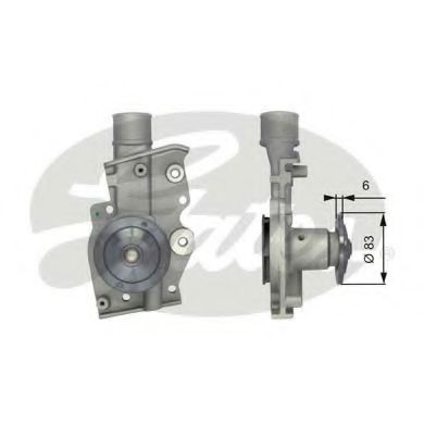 Водяной насос GATES WP0042