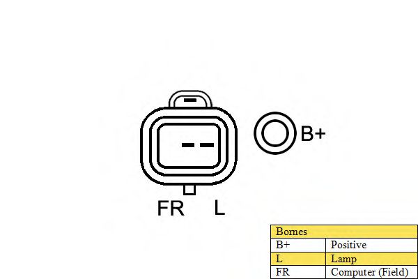 Генератор FORD 1128296 Генератор FORD 1128296