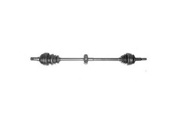 Полуось в сборе dasilva 31204T