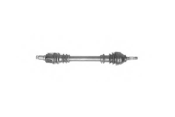 Полуось в сборе dasilva 520T