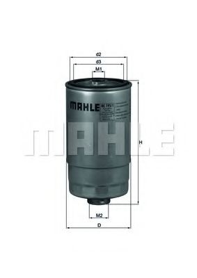 Топливный фильтр KNECHT/MAHLE KC 195/1