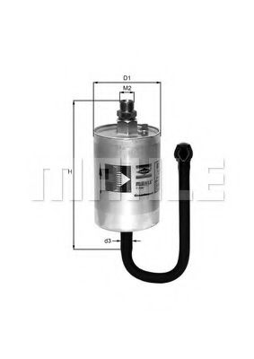 Топливный фильтр KNECHT/MAHLE KL 69