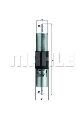 Топливный фильтр KNECHT/MAHLE KL 78