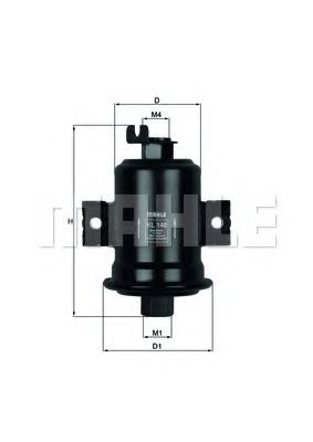 Топливный фильтр KNECHT/MAHLE KL 140