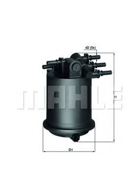 Топливный фильтр KNECHT/MAHLE KL 414