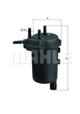 Топливный фильтр KNECHT/MAHLE KL 430