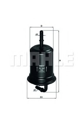 Топливный фильтр KNECHT/MAHLE KL 456