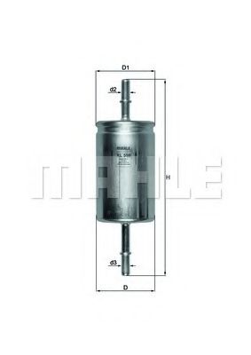Топливный фильтр KNECHT/MAHLE KL 559