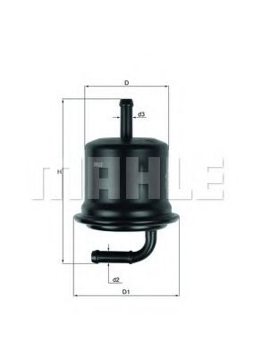 Топливный фильтр KNECHT/MAHLE KL 578