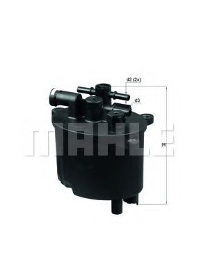 Топливный фильтр KNECHT/MAHLE KL 581