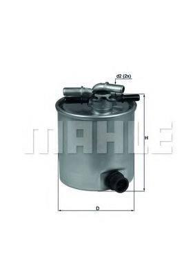 Топливный фильтр KNECHT/MAHLE KL 440/15