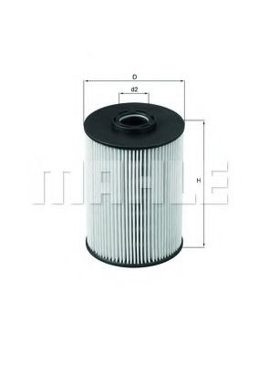 Топливный фильтр KNECHT/MAHLE KX 211D