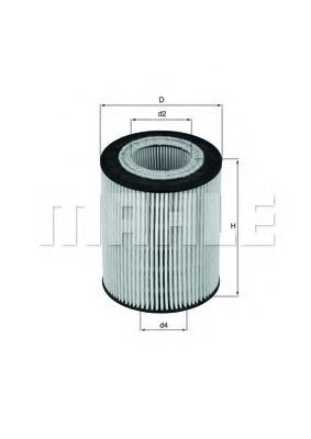 Топливный фильтр KNECHT/MAHLE KX 267D