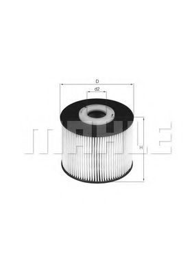 Топливный фильтр KNECHT/MAHLE KX 331D