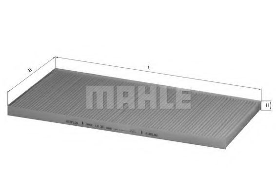 Фильтр салона KNECHT/MAHLE LA 34