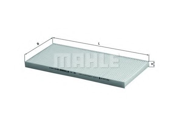 Фильтр салона KNECHT/MAHLE LA 35