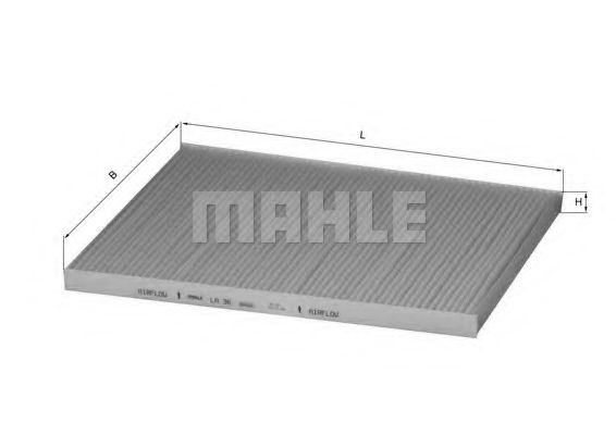 Фильтр салона KNECHT/MAHLE LA 36