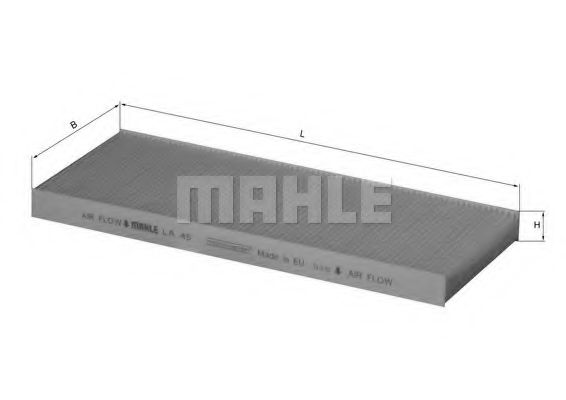 Фильтр салона KNECHT/MAHLE LA 45