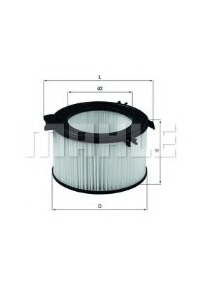 Фильтр салона KNECHT/MAHLE LA 65