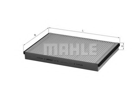 Фильтр салона KNECHT/MAHLE LA 75