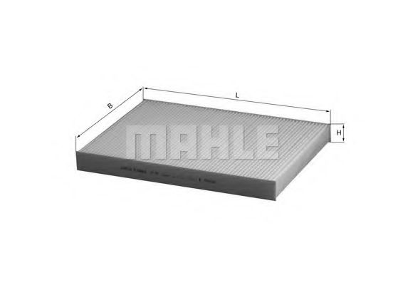 Фильтр салона KNECHT/MAHLE LA 93