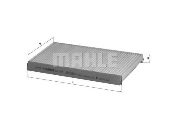Фильтр салона KNECHT/MAHLE LA 197