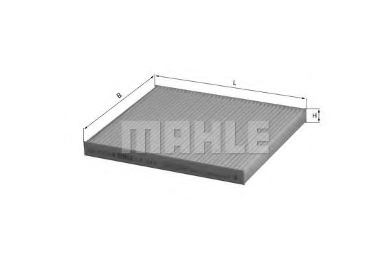 Фильтр салона KNECHT/MAHLE LA 241