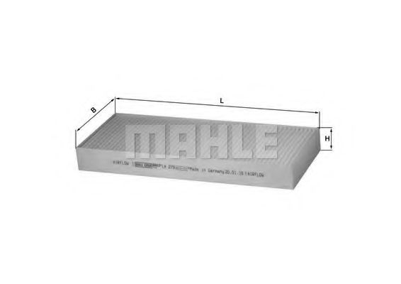 Фильтр салона KNECHT/MAHLE LA 279