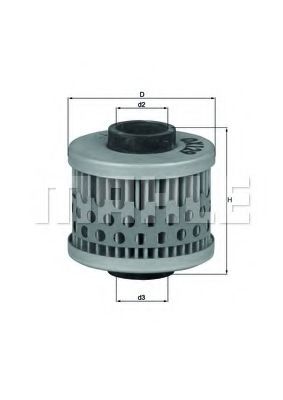 Масляный фильтр KNECHT/MAHLE OX 129