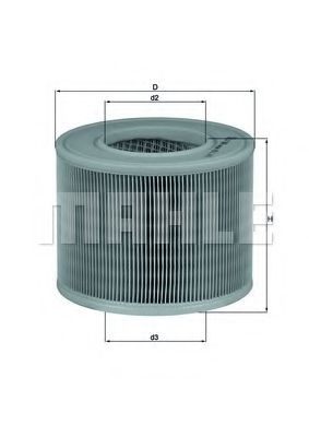 Воздушный фильтр KNECHT/MAHLE LX 986