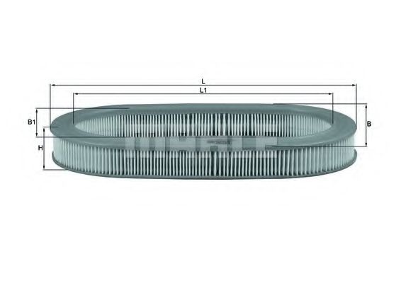 Воздушный фильтр KNECHT/MAHLE LX 1042