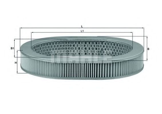 Воздушный фильтр KNECHT/MAHLE LX 1043
