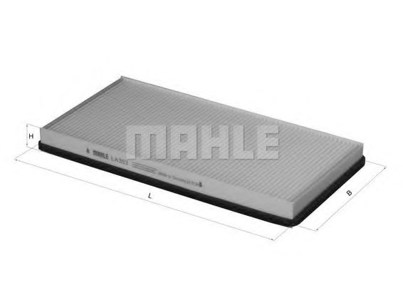 Фильтр салона KNECHT/MAHLE LA 353