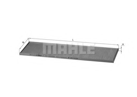 Фильтр салона KNECHT/MAHLE LA 355