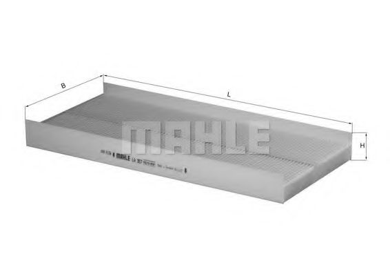 Фильтр салона KNECHT/MAHLE LA 357