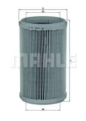 Воздушный фильтр KNECHT/MAHLE LX 914